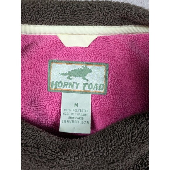 Horny Toad Sweater Womens Medium Brown Casual Soft Loungewear Comfy Athliesure - Picture 2 of 8